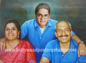 oil painting family portraits