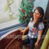 convert photo to portrait painting on oil canvas
