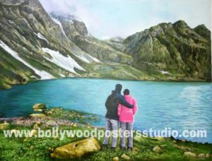 Canvas painting art indian painters
