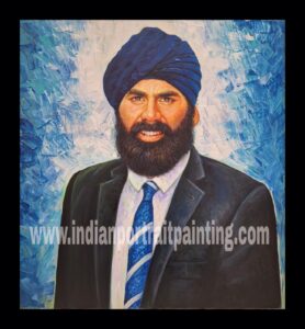 convert photo to canvas portrait painting