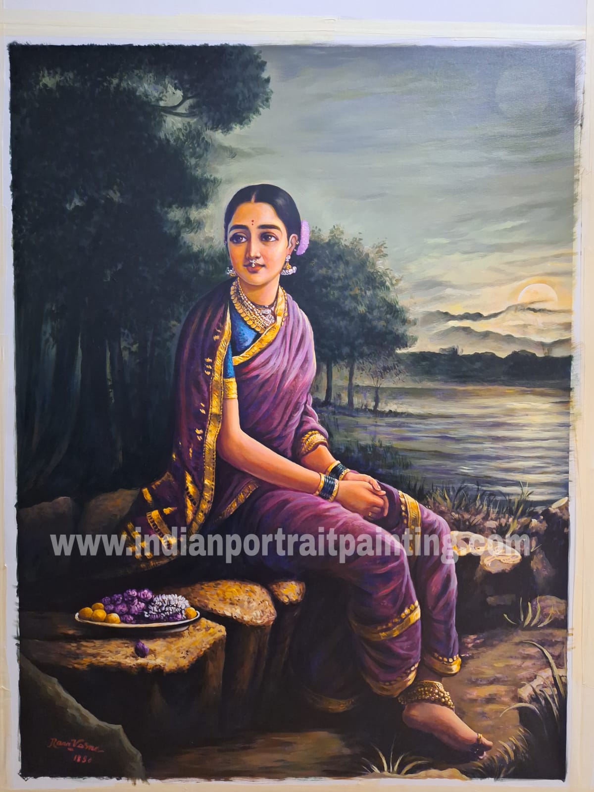 Indian oil canvas paintings