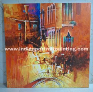 Hand painted oil painting on canvas
