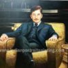 custom oil portrait painting on canvas
