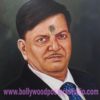 Indian oil canvas portrait