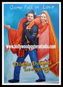 Personalized real bollywood poster from photo