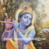 Krishna playing flute canvas paintings