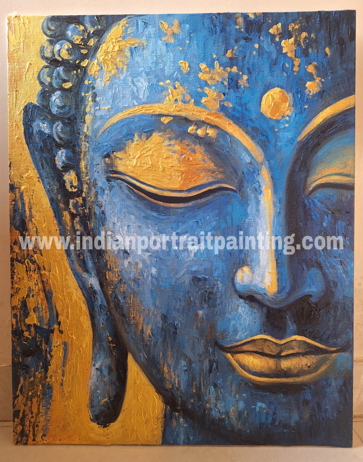 Hand painted Buddha oil paintings