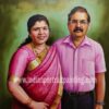 Portrait paintings artists - gift for parents