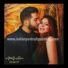 Professional couple portrait paintings
