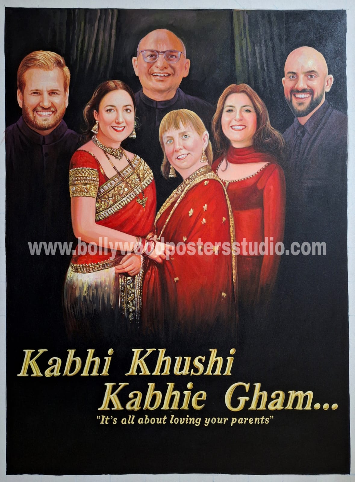 Family portrait customize