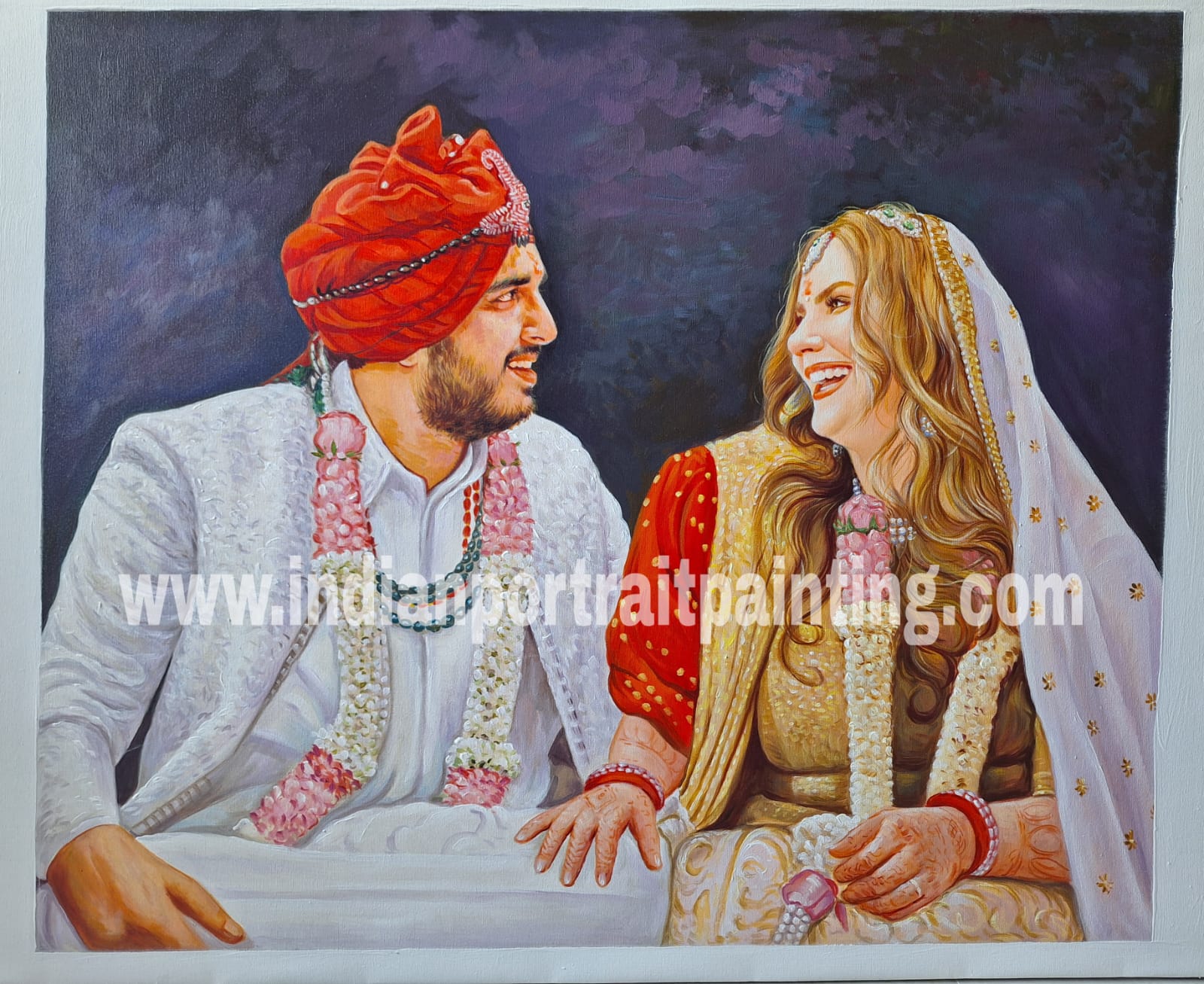 Unique Wedding gift portrait